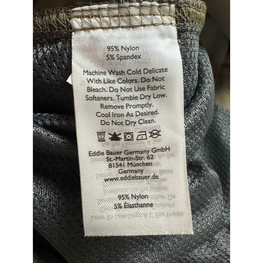 Eddie Bauer First Ascent Guide Pro Pants Womens 20W Slatgreen Hiking Stretch - Picture 6 of 16